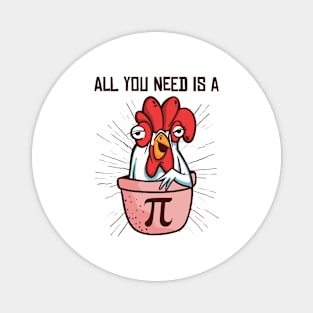 Pi Day Math Pie Chicken Pot Pi Number Magnet